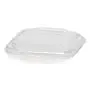 Deksels 129 Serie PP Transparant Vierkant 129 x 129mm -Horecavoordeel.com-