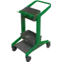 Vikan Hygo Mobiel Reinigingsstation Ongemonteerd 780mm Groen