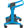 Vikan Hygo Mobiel Reinigingsstation Ongemonteerd 780mm Blauw
