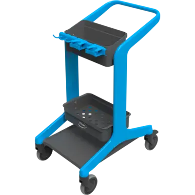 Vikan Hygo Mobiel Reinigingsstation Ongemonteerd 780mm Blauw
