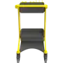 Vikan Hygo Mobiel Reinigingsstation Ongemonteerd 780mm Geel