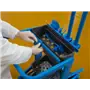 Vikan Hygo Mobiel Reinigingsstation Ongemonteerd 780mm Blauw