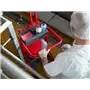 Vikan Hygo Mobiel Reinigingsstation Ongemonteerd 780mm Rood