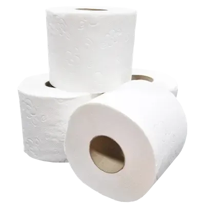 Toiletpapier Traditioneel  Super Tissue 2 laags 400 vel Verpakking 10 x 4 rollen -Horecavoordeel.com-