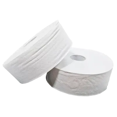 Toiletpapier Maxi Jumbo  100% Recycled 1 laags 525 meter Verpakking 6 rollen -Horecavoordeel.com-