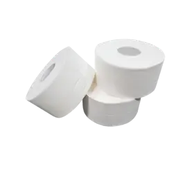 Toiletpapier Mini Jumbo EU Ecolabel 100% Cellulose  2 laags 180 meter  Verpakking 12 rollen -Horecavoordeel.com-