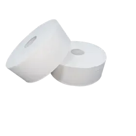 Toiletpapier Maxi Jumbo  100% Cellulose  2 laags 380 meter Verpakking 6 rollen -Horecavoordeel.com-
