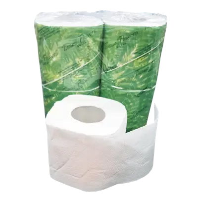 Toiletpapier met Banderol EU Ecolabel 100% Cellulose  2 laags 180 vel Verpakking 24 x 4 rollen -Horecavoordeel.com-