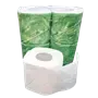 Toiletpapier met Banderol EU Ecolabel 100% Cellulose  2 laags 180 vel Verpakking 24 x 4 rollen -Horecavoordeel.com-