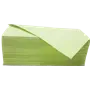 Handdoeken Z Gevouwen 100% Cellulose Groen 2 laags 23 x 25 cm Verpakking 20 x 160 doeken -Horecavoordeel.com-
