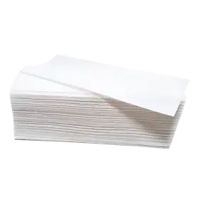 Handdoeken Z Gevouwen 100% Cellulose 2 laags 23 x 25 cm Verpakking 20 x 160 doeken -Horecavoordeel.com-