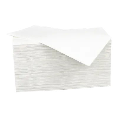 Handdoeken Z Gevouwen 100% Cellulose 2 laags 21 x 20 cm Verpakking 20 x 160 doeken -Horecavoordeel.com-