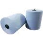 Handdoekrol  Matic  100% Cellulose Blauw 2 laags 21 cm  Verpakking 6 x 150 meter -Horecavoordeel.com-