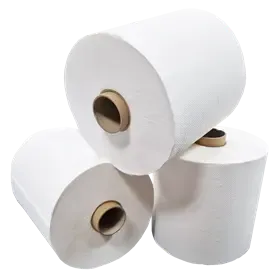 Handdoekrol  Mini Motion 100% Cellulose  2 laags 19 cm Verpakking 6 x 140 meter -Horecavoordeel.com-