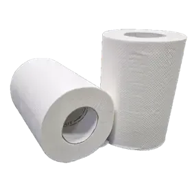 Handdoekrol Mini Centerfeed EU Ecolabel 100% Cellulose  1 laags 19 cm Verpakking 12 x 120 meter -Horecavoordeel.com-