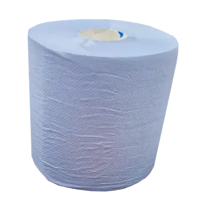 Handdoekrol Midi Centerfeed Recycled Blauw 1 laags 19 cm Verpakking 6 x 300 meter -Horecavoordeel.com-