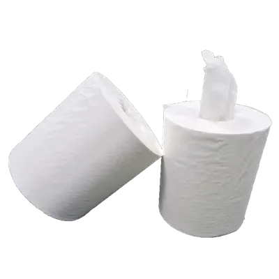 Handdoekrol Midi Coreless 100% Cellulose Glad 1 laags 20 cm Verpakking 6 x 300 meter -Horecavoordeel.com-