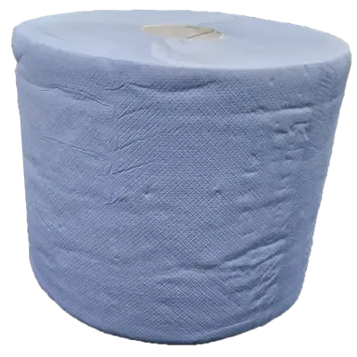 Industriepapier Verlijmd 100% Cellulose Blauw 2 laags 24 cm Verpakking 2 x 300 meter -Horecavoordeel.com-