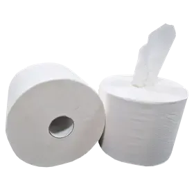 Industriepapier Verlijmd Centerfeed 100% Cellulose  2 laags 24 cm Verpakking 2 x 340 meter -Horecavoordeel.com-
