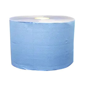 Industriepapier / Uierpapier Verlijmd Mixed Cellulose Blauw 2 laags 22 cm Verpakking 2 x 360 meter -Horecavoordeel.com-