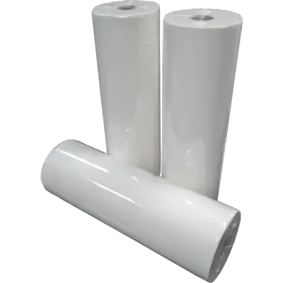 Onderzoeksbankrollen Verlijmd en Geperforeerd 100% Cellulose  2 laags 39 cm breed Verpakking 6 x 80 meter -Horecavoordeel.com-