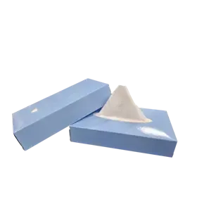 Facial Tissues  100% Cellulose  2 laags 21 x 21 cm Verpakking 40 x 100 tissues -Horecavoordeel.com-