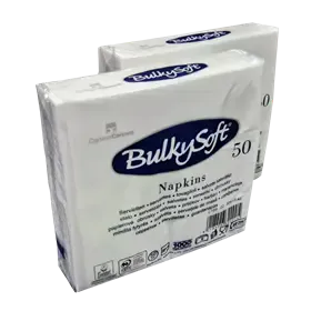 Servetten 1/4 Vouw EU Ecolabel 100% Cellulose 2 laags 33 x 33 cm Verpakking 36 x 50  servetten -Horecavoordeel.com-