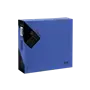 Servetten 1/4 Vouw EU Ecolabel 100% Cellulose Blauw 2 laags 40 x 40 cm Verpakking 24 x 50 servetten -Horecavoordeel.com-