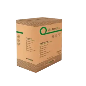 Onderzoeksbankrollen EU Ecolabel 100% Recycled Papier 2 laags 59,5 cm breed Verpakking 6 x 66 meter -Horecavoordeel.com-