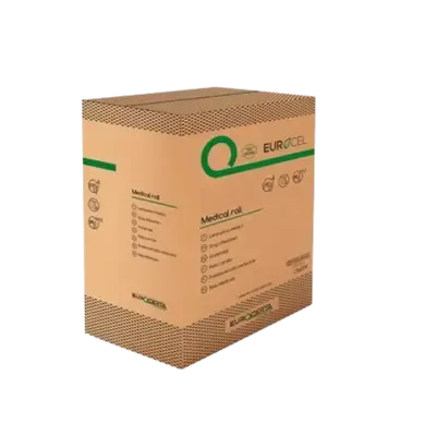 Onderzoeksbankrollen EU Ecolabel 100% Recycled Papier 2 laags 59,5 cm breed Verpakking 6 x 66 meter -Horecavoordeel.com-