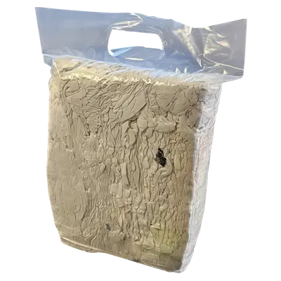 Poetsdoeken Wit 1ste Kwaliteit Wit WTRW Verpakking 5 kilo in folie  -Horecavoordeel.com-