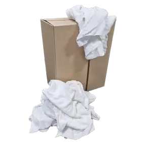 Poetsdoeken Badstof Wit Witte badstof  Verpakking 10 kilo  -Horecavoordeel.com-