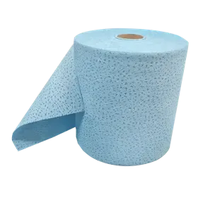 Polystrong Pluisvrije Handdoek op rol 32 x 38 cm Verpakking 1 rol à 500 vel  -Horecavoordeel.com-