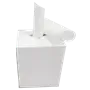Softcell Doeken op rol in Dispenserbox  38 x 38 cm Verpakking 1 rol à 400 doeken  -Horecavoordeel.com-