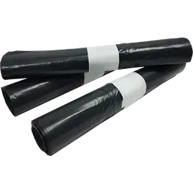 Afvalzakken 60 liter HDPE Grijs 60 x 80 cm T23 Verpakking 25 x 20 zakken  -Horecavoordeel.com-