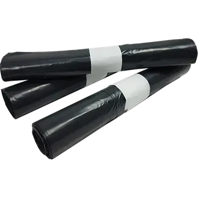 Afvalzakken 60 liter HDPE Grijs 60 x 80 cm T23 Verpakking 25 x 20 zakken  -Horecavoordeel.com-