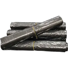 Pedaalemmerzakken HDPE Zwart 45 x 50 cm T10 Verpakking 50 x 50 zakken 