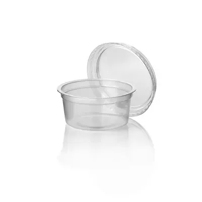 Dessert cups Zonder Voet PP Bekers Transparant 250cc Ø 95 x 67mm 250cc