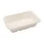 Maaltijdbakken 500 ml Suikerriet Beige 18 x 12,5 x 4,5cm -Horecavoordeel.com-