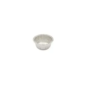 Aluminium Schalen Rond 105ml Ø 8 x 3,5cm