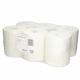 Blanco Centerfeed Poetspapier Zonder kern 1-laags Wit 275 Meter - 21,5cm - Systeem M2
