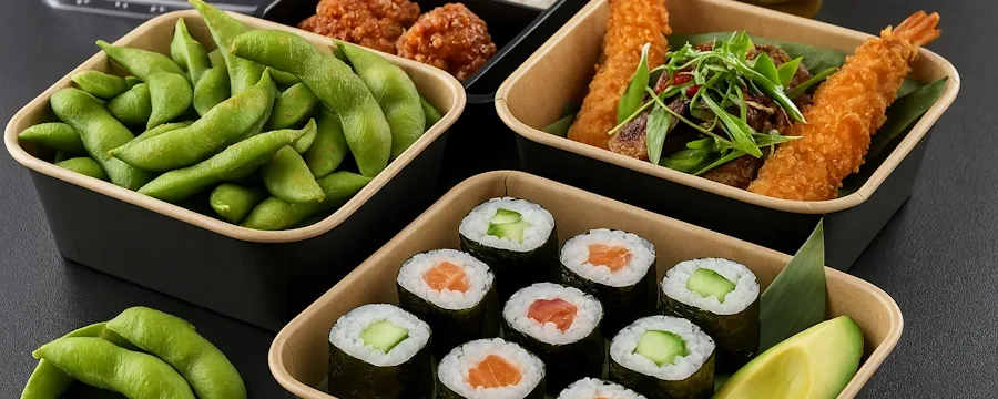 Sushi schaaltjes en sushi bakjes nodig? Horecavoordeel