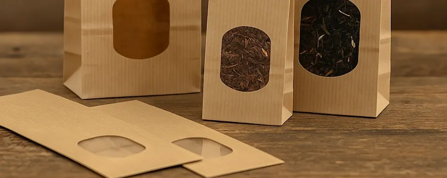 Blokbodemzakken Kraft Papier Sealbaar - Stijlvolle en Professionele Verpakkingsoplossingen -Horecavoordeel.com-